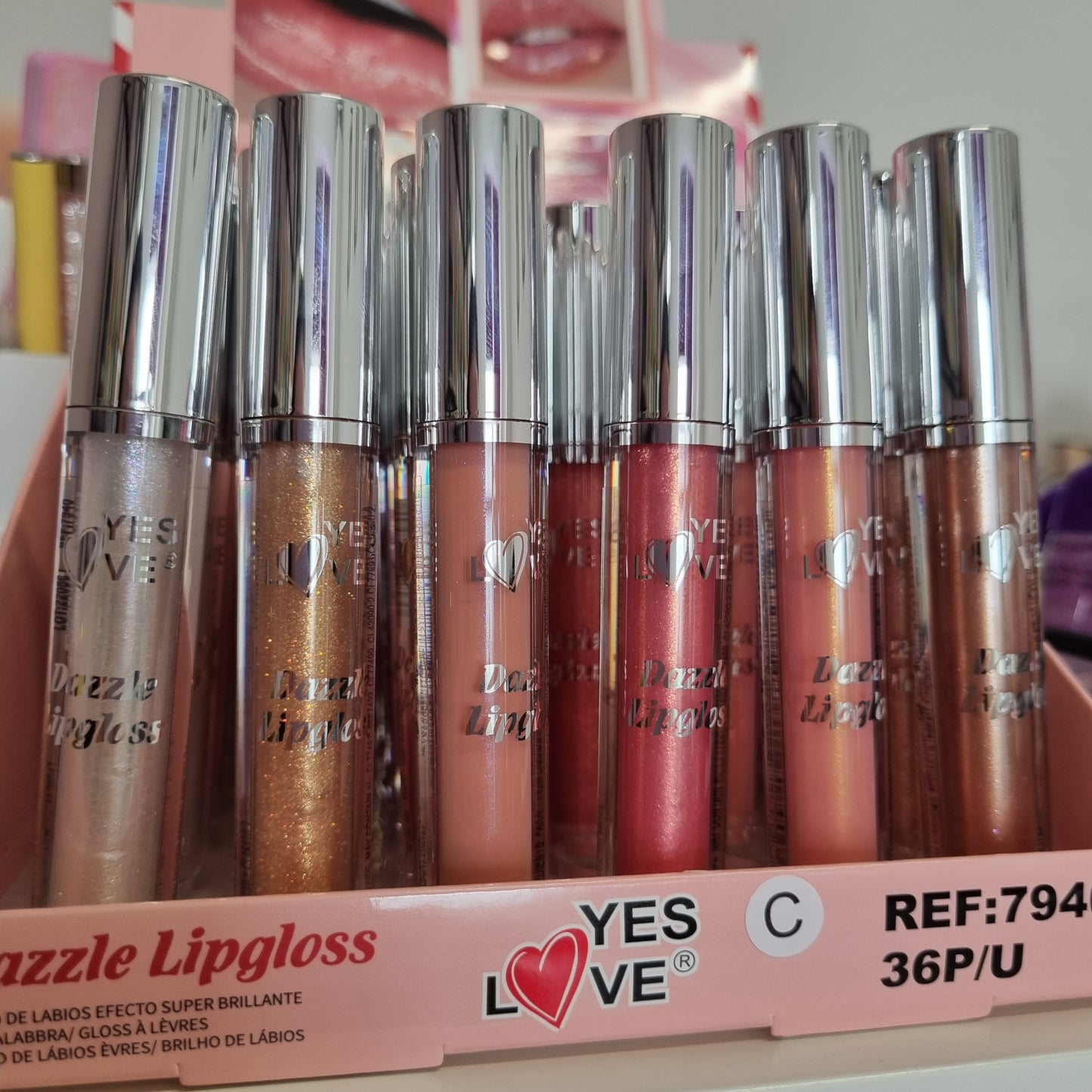 Gloss pailletés