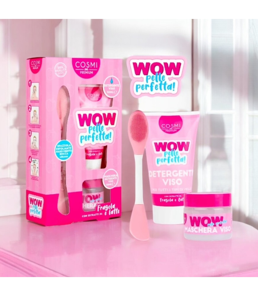 Kit visage fraise chantilly