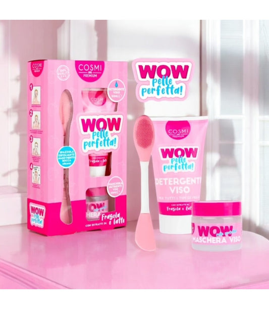 Kit visage fraise chantilly