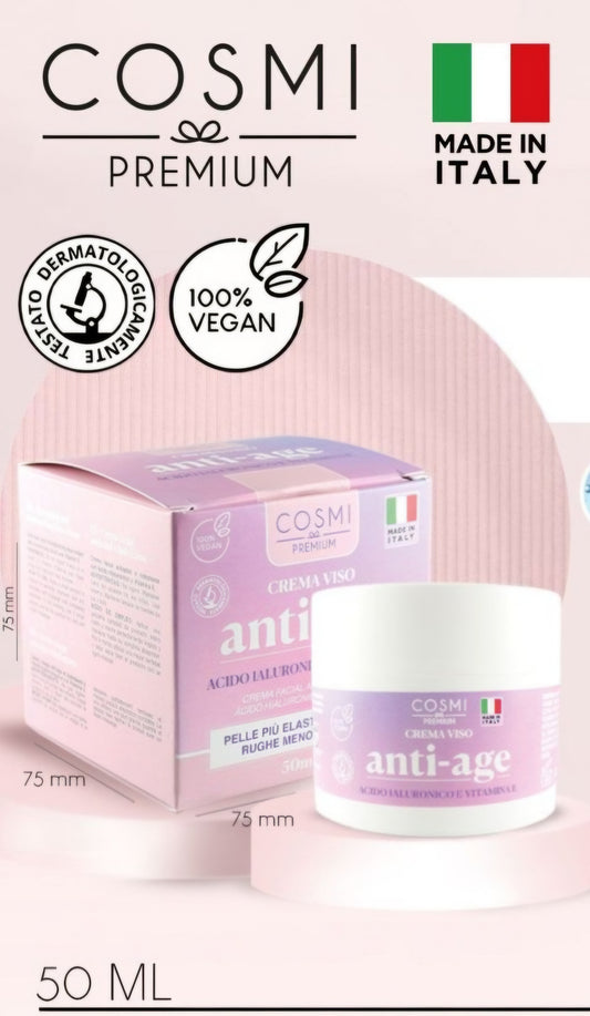 Crème visage anti-âge