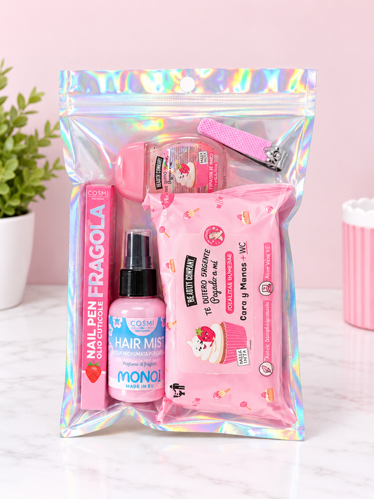 Pink beauty box